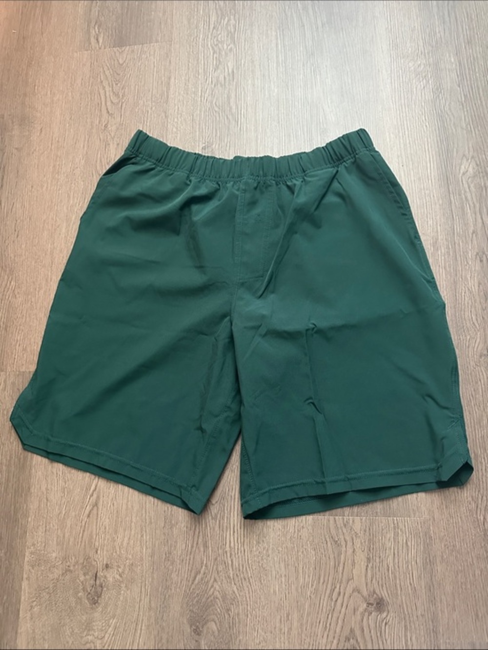Hylete Men's Forest Green Athletic Shorts